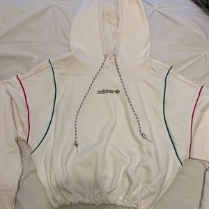 Cropped Adidas Hoodie